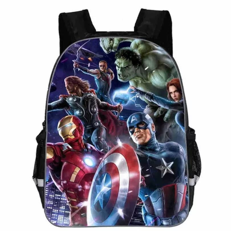 Tas Ransel Anak Sekolah Karakter Superhero Backpack Gendong