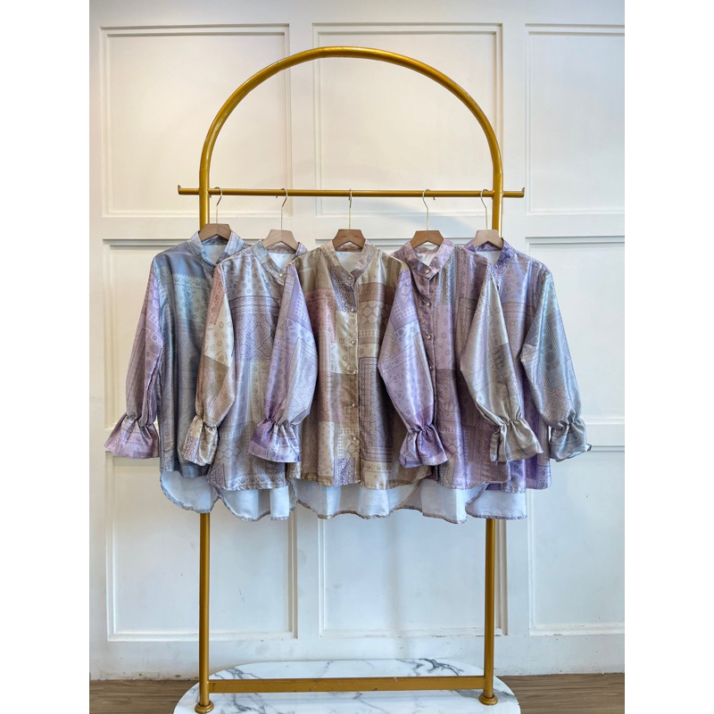 B1937 // B1836 atasan silk