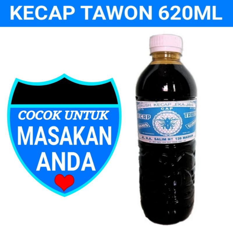 

KECAP MANIS TAWON 620ML MURAH KHAS MADIUN