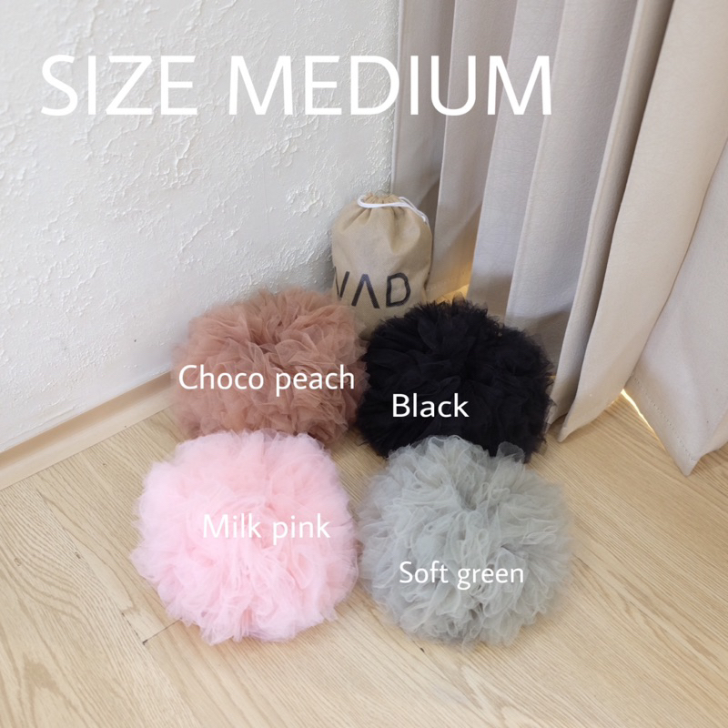 CEPOL/SCRUNCHIE HIJAB TULLE