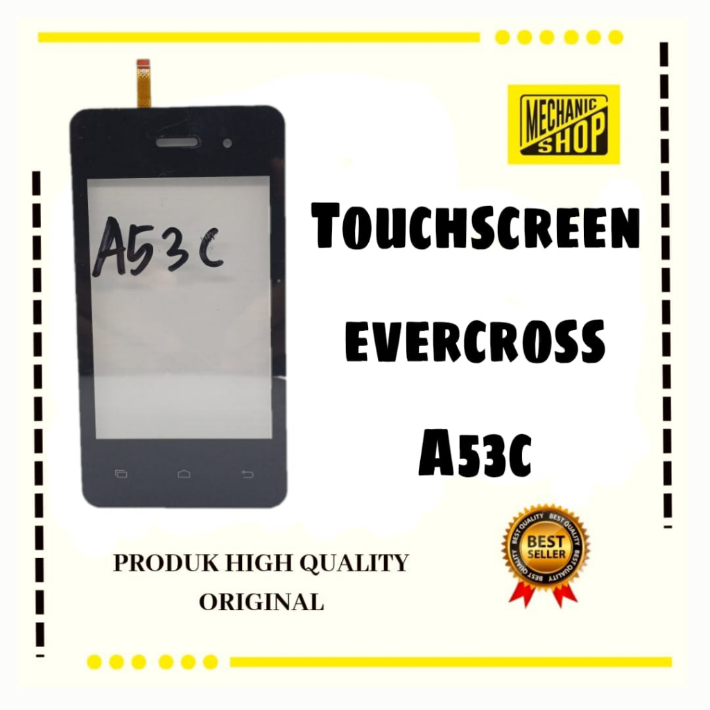 TOUCH SCREEN EVERCOSS A53C ( BLACK )