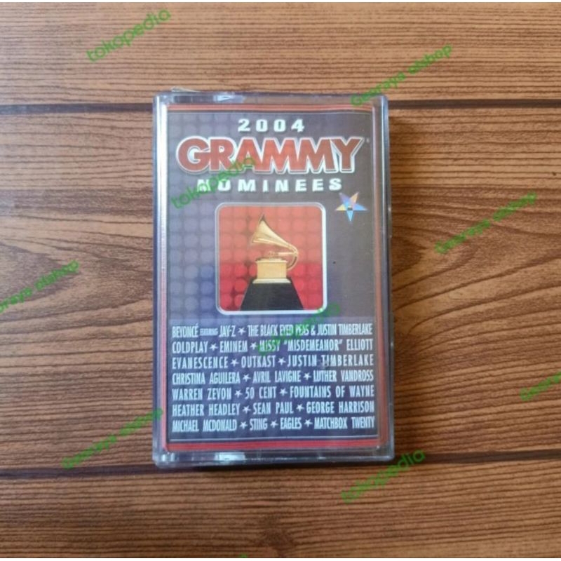Kaset GRAMMY 2004 ( Coldplay, Outkast, Avril lavigne etc )