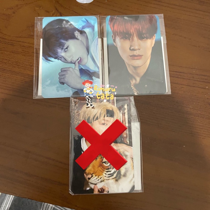 photocard pc nct dream Jeno pop up sm store 2 3