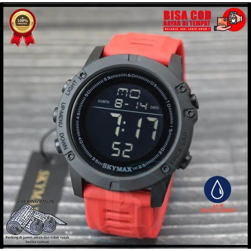 JAM TANGAN SKYMAX5118 ORIGINAL PRIA OUTDOOR WATERPROOF