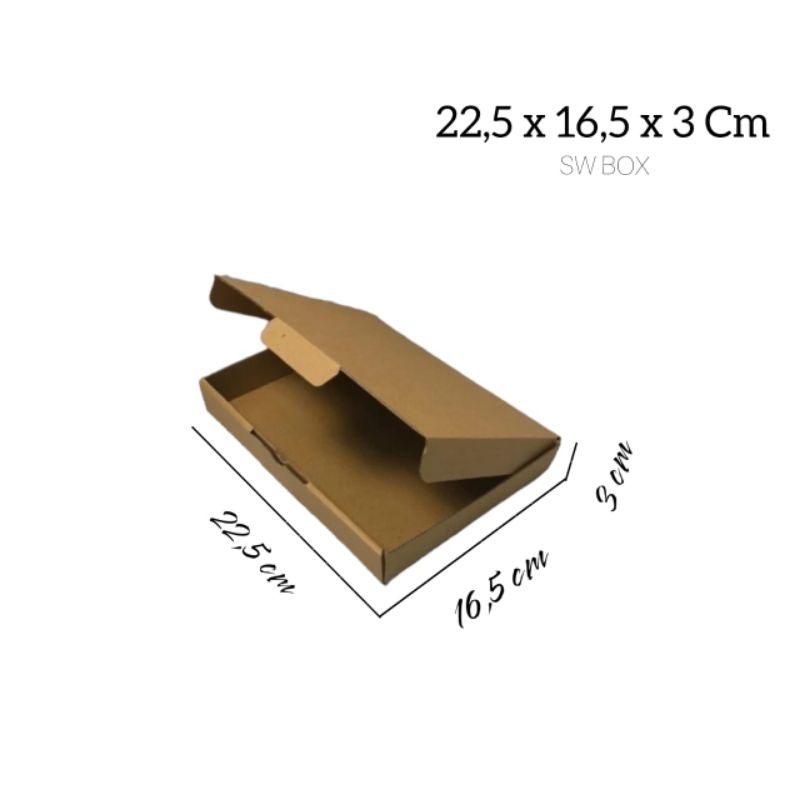 

kardus/karton/box uk 22,5x16,5x3 cm die cut pizza dll