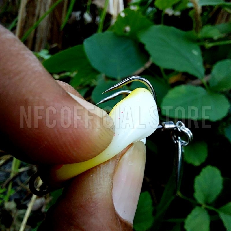 Mini Soft Frog 3 cm 3,5 gram Sensitif, Elastis, Kuat &amp; Mudah Hook up