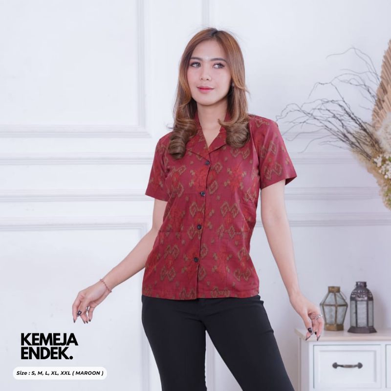 Kemeja Endek Bali