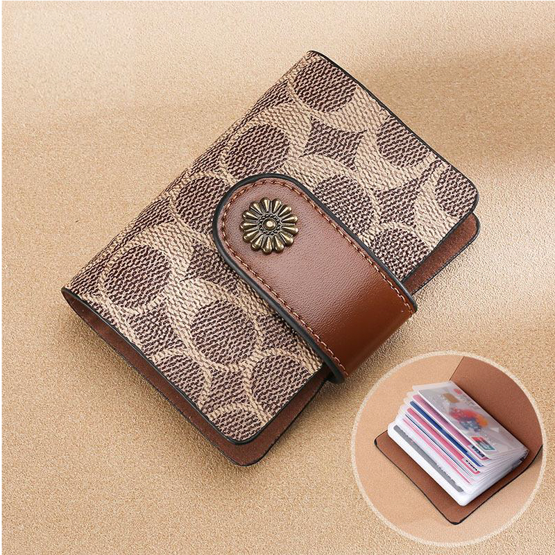 Dompet Kartu Wanita / Card Holder Import / Dompet Logam Mulia Isi 20 Slot