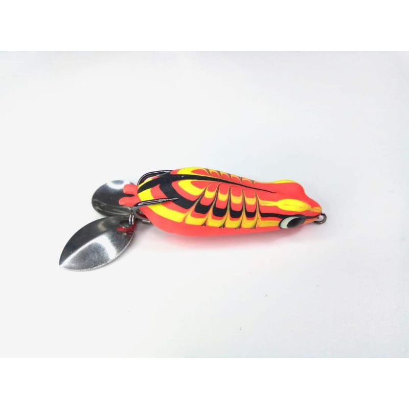 Soft frog 5cm RF lure lembut double blade