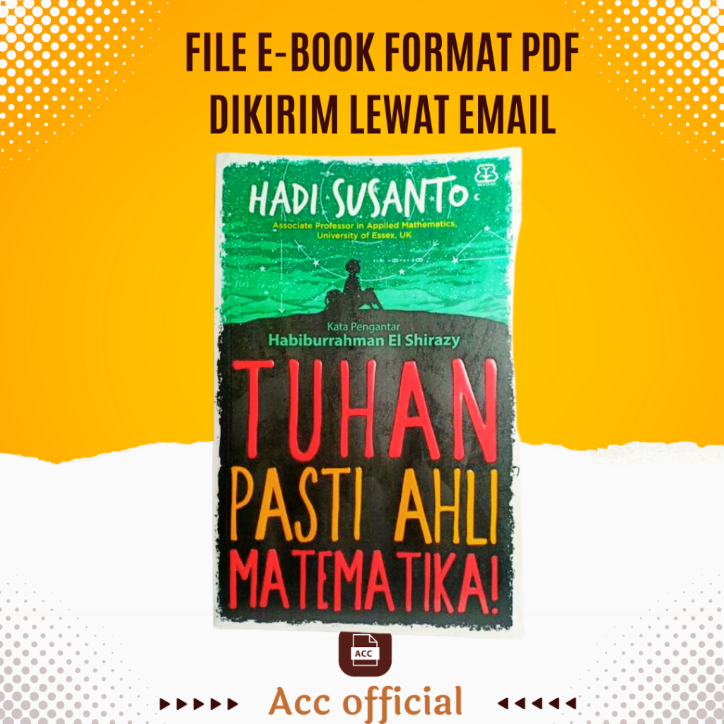 "Tuhan Pasti Ahli Matematika"