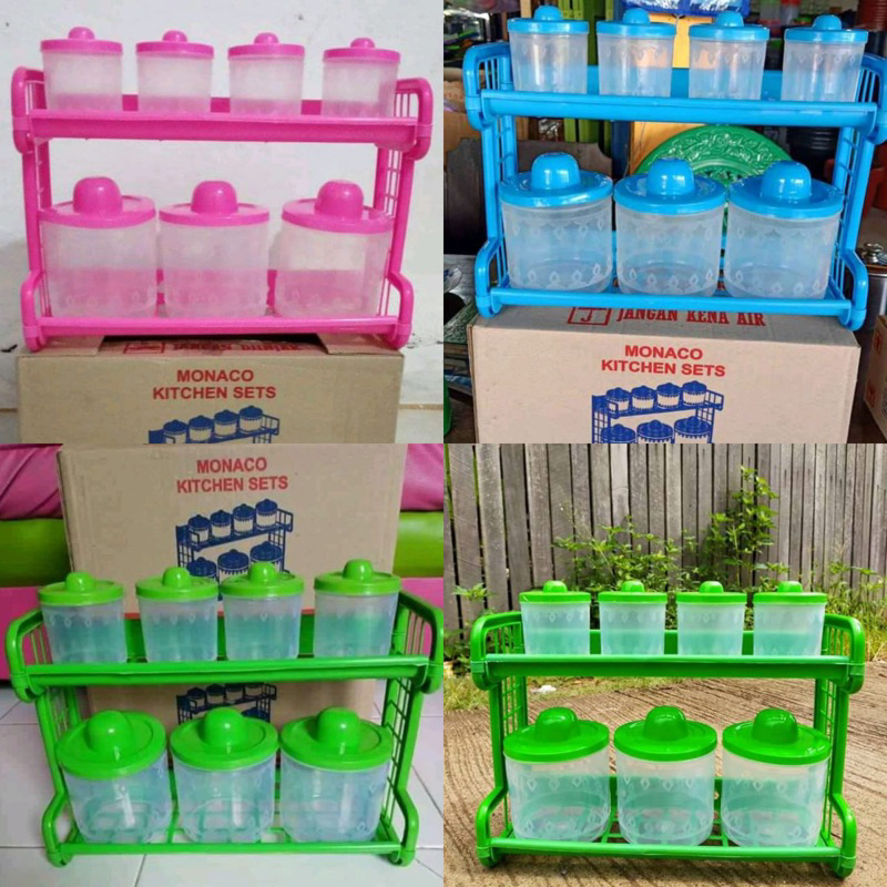 TEMPAT BUMBU SET / RAK BUMBU