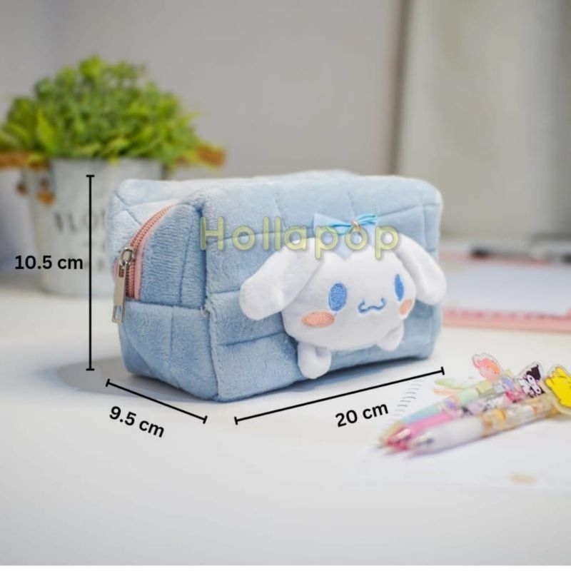 

RK Tempat Pensil Pouch Boneka Serbaguna Kuromi Cinnamoroll Melody Pompompurin