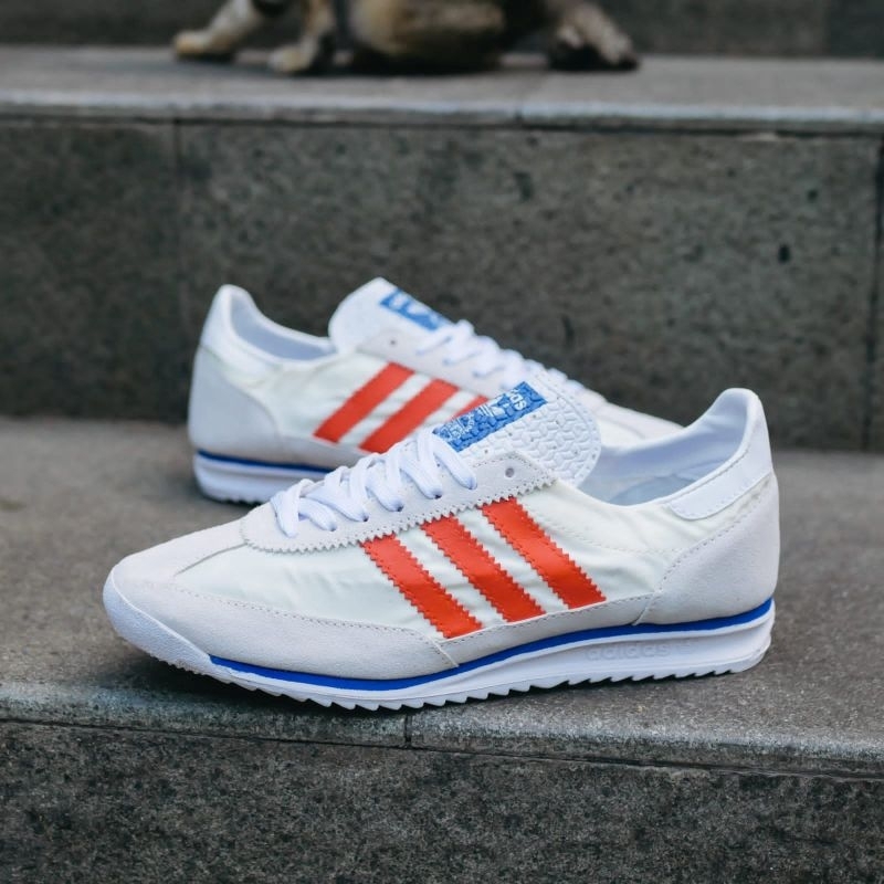 Adidas sl72 white red