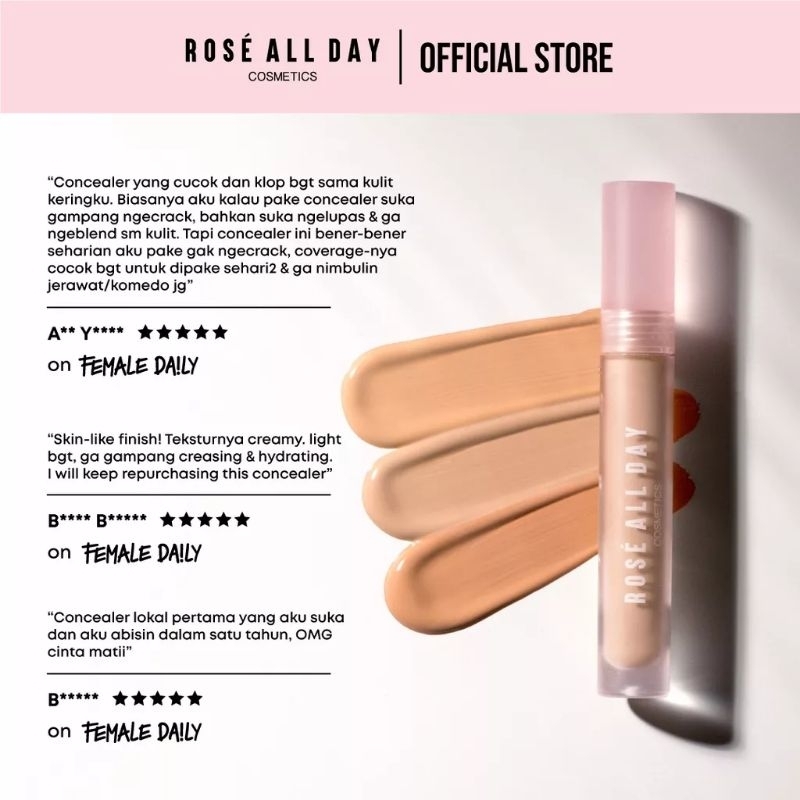 ROSE ALL DAY Ultra-lightweight Concealer