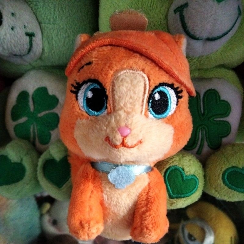 boneka kecil ganci gantungan kunci kucing Oren cat palace pet Disney