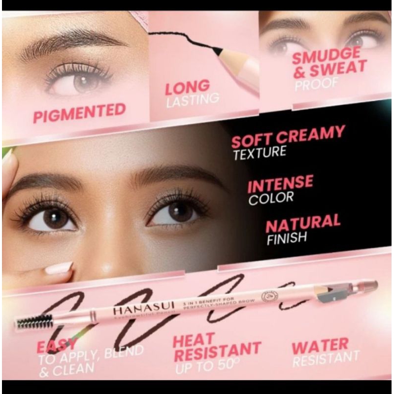 HANASUI PENSIL ALIS / HANASUI EYEBROWTIFUL PENSIL ALIS - EYEBROW ready