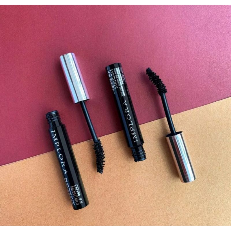 ♥️G.A.SHOP♥️ IMPLORA DEEP BLACK MASCARA / IMPLORA MASKARA TAHAN AIR