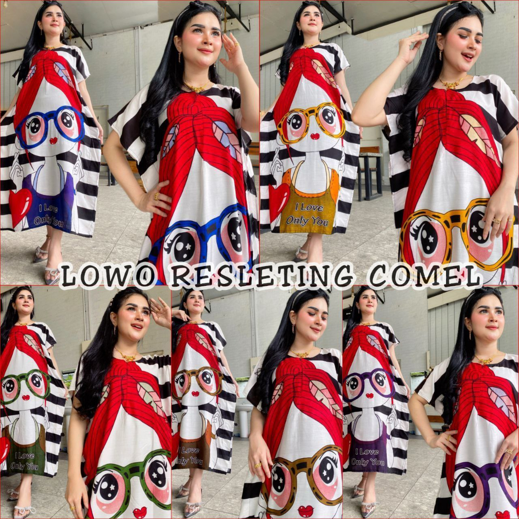 DASTER BUSUI KELELAWAR LOWO RESLETING COMEL ANGGUN SERUT TENGAH  ALL SIZE LD 120 PB 115 MOTIF KEKINI