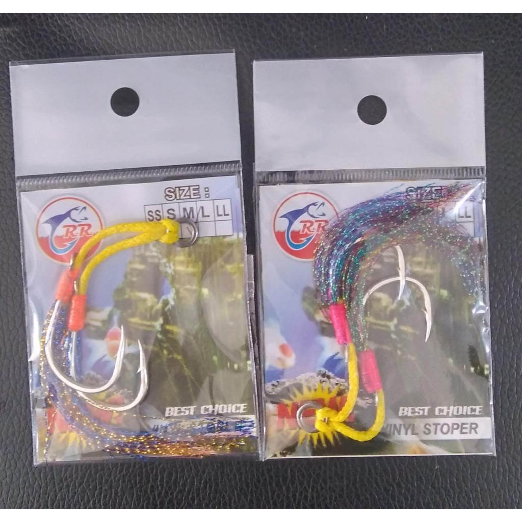 assist hook RR double hook UKURAN S DAN M