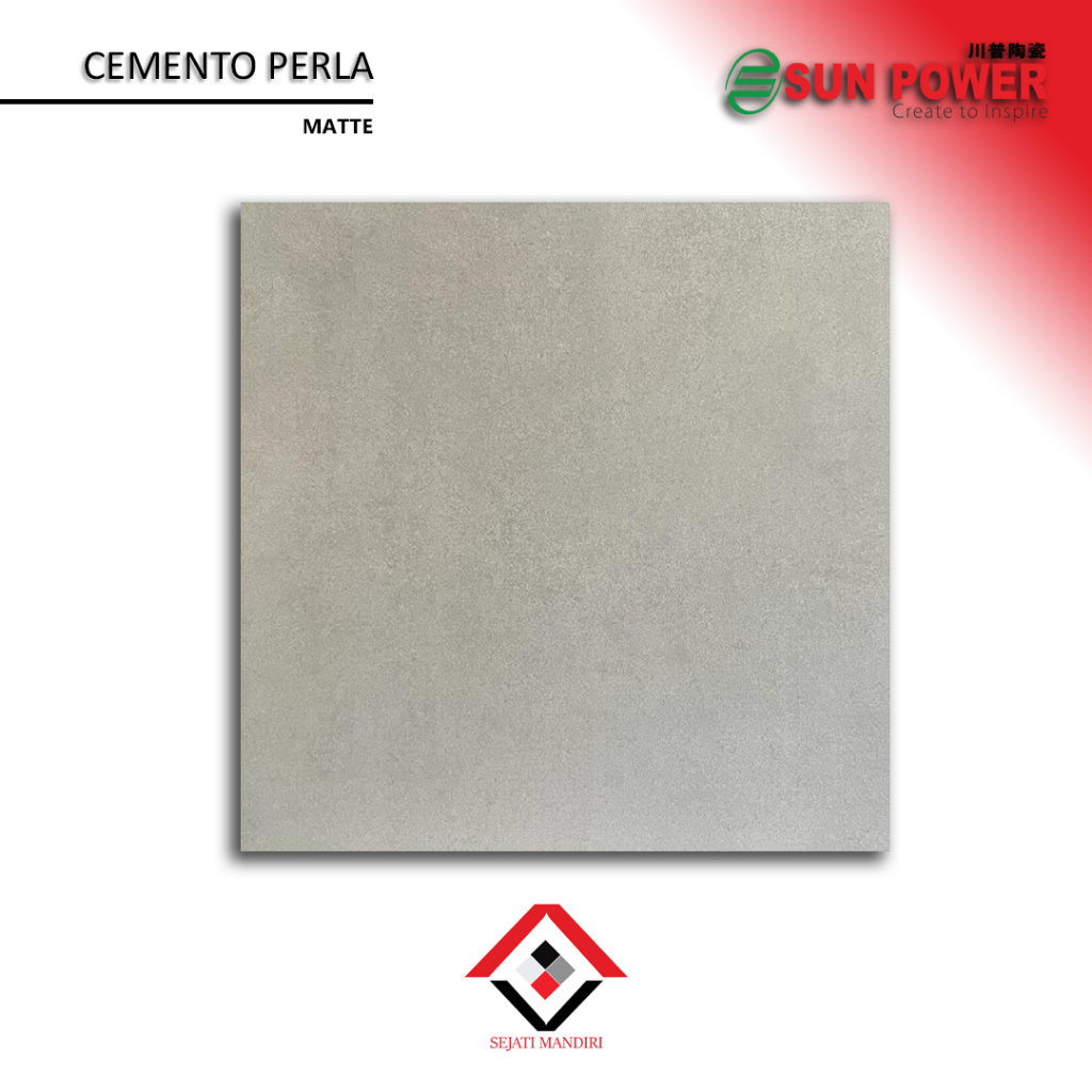 granit 60x60 - motif batu alam - sunpower cemento perla