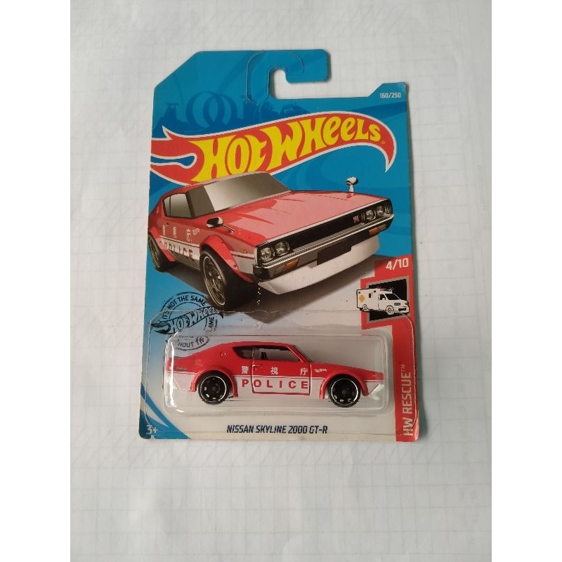 HOTWHEELS NISSAN SKYLINE 2000 GT-R