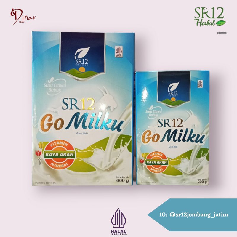 

SR12 600GR GOMILKU SUSU KAMBING ETTAWA ORIGINAL