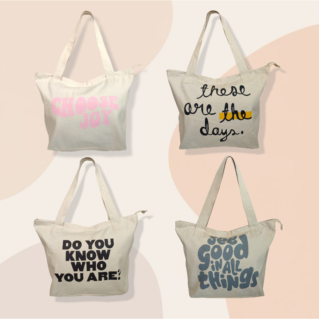 Paket usaha totebag kanvas harga perlusin bisa campur design