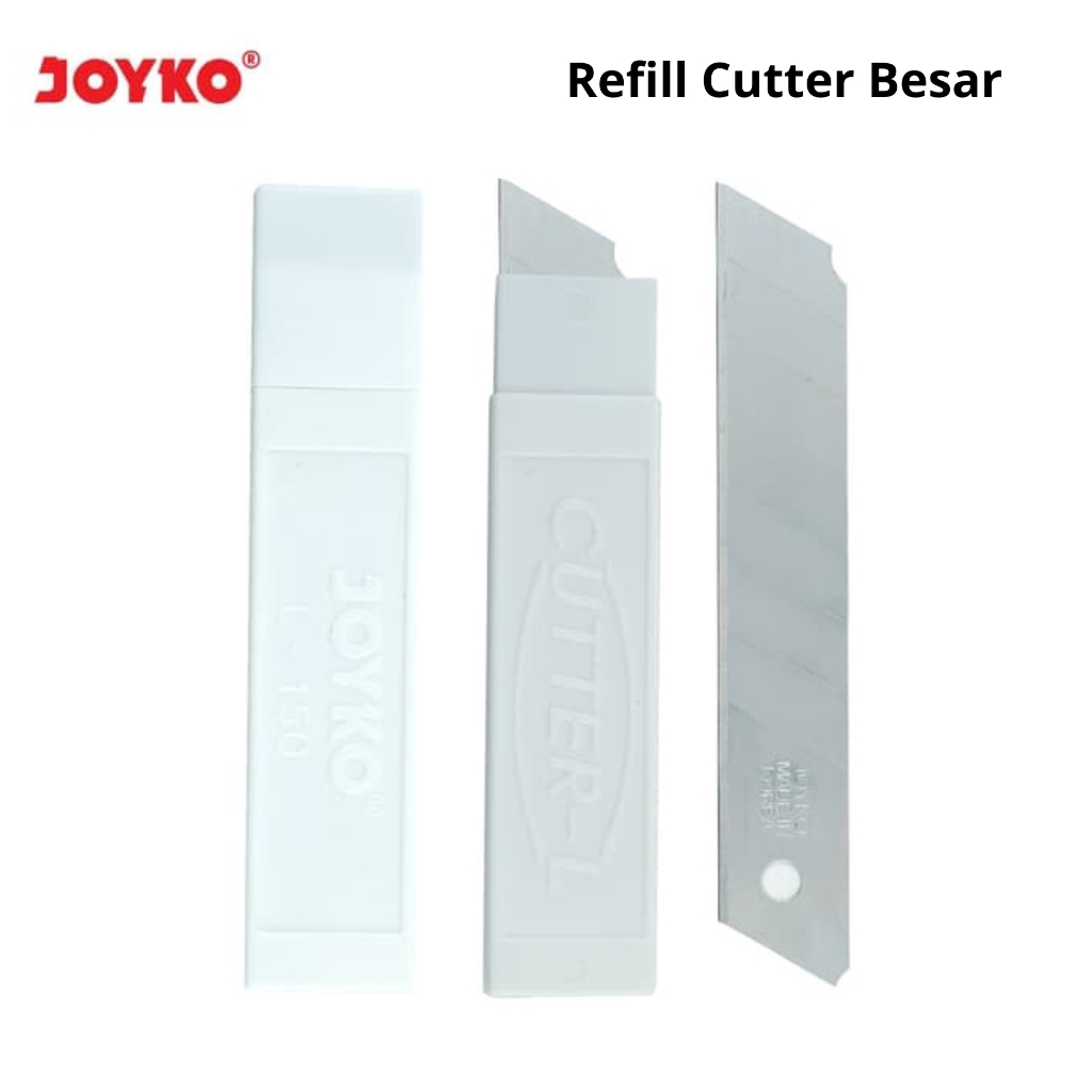 Refill Isian Cutter Joyko L-150 kater Besar isi ulang Cutter Blade Grosir Murah