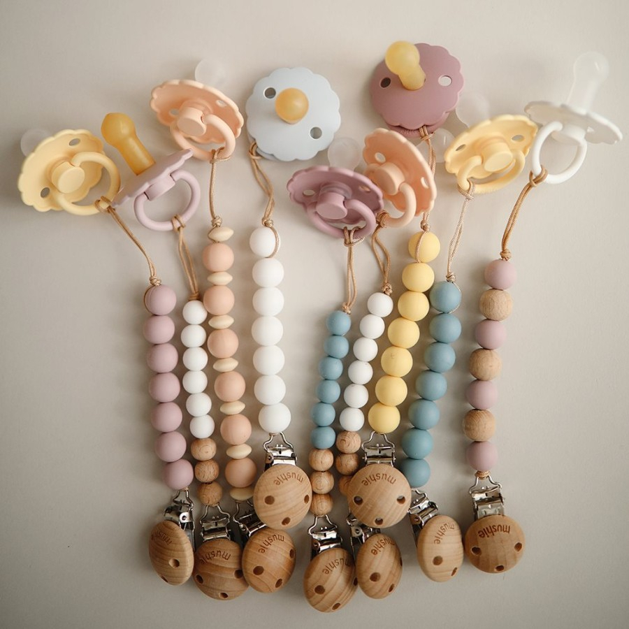 Mushie Pacifier Clips Type Halo / Tali Dot Pacifier Anak