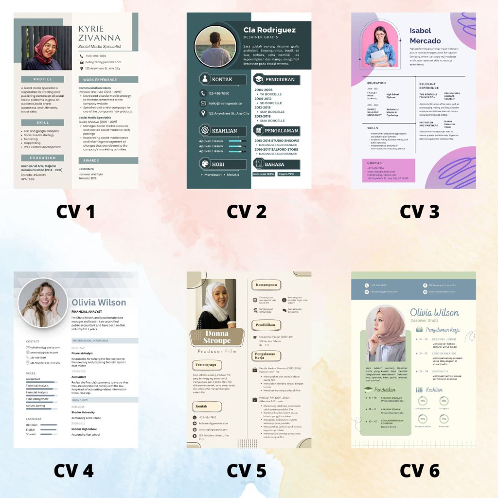 

Design CV | Surat Lamaran Kerja | Edit Background | Curriculum Vitae 2023