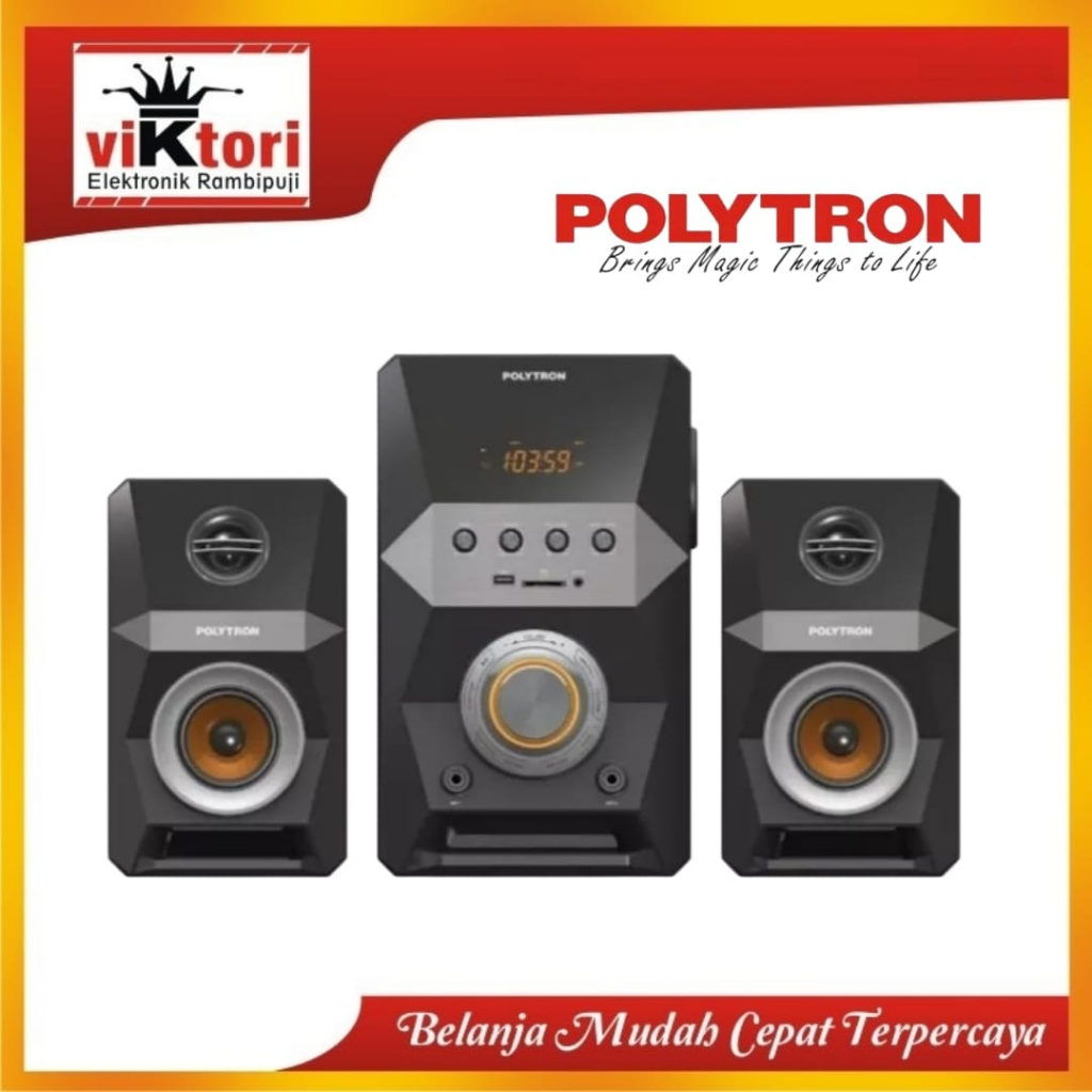 POLYTRON PMA9522 / SPEAKER POLYTRON MULTIMEDIA AUDIO / MULTIMEDIA SPEAKER POLYTRON / SPEAKER BLUETOO
