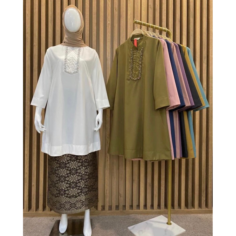 TUNIK BATU PAYET | TUNIK KAMARI | TUNIK TOYOBO PREMIUM | TUNIK BESTSELLER