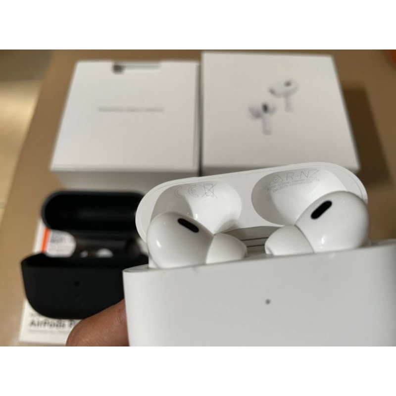 Airpods pro gen 2 SIRI ORIGINAL APPLE SPATIAL ANC fullset resmi inter ZA/A GARANSI MURAH