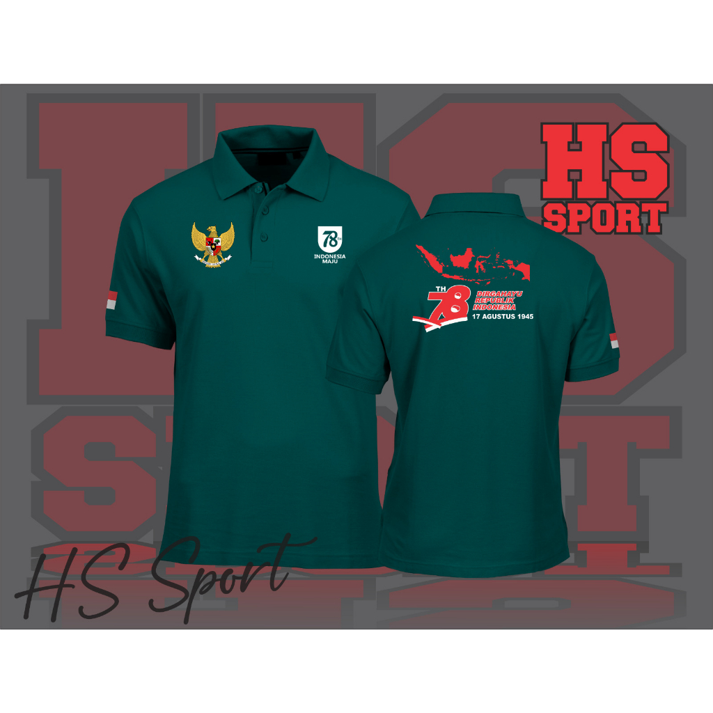 POLO 17 AGUSTUS - BAJU POLO 17 AGUSTUS LOGO GARUDA - BAJU POLO KERAH TSHIRT TYPE 19