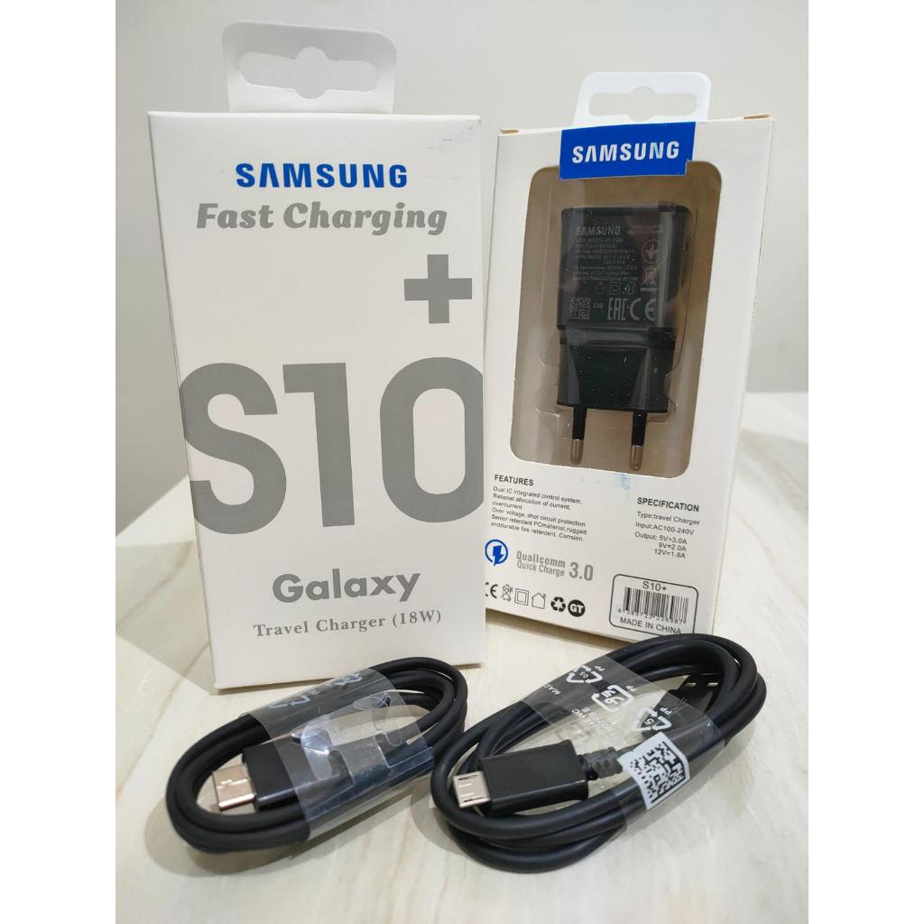 Charger Samsung Galaxy S10 Plus 18w Charger Samsung Fast Charging