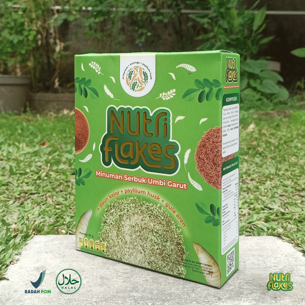 

Nutriflakes sereal umbi garut