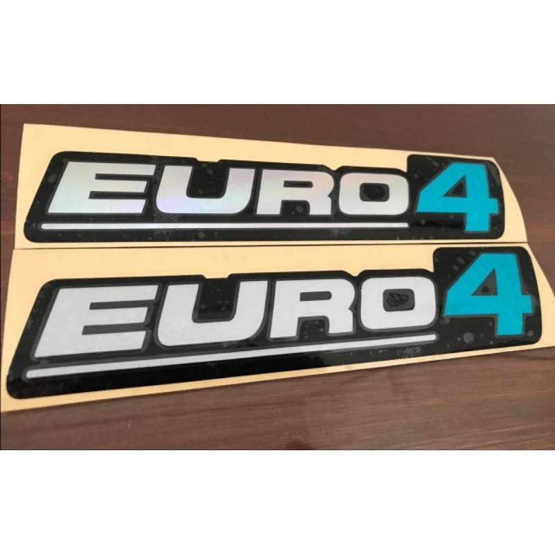 STIKER EURO 4 STIKER CUTTING