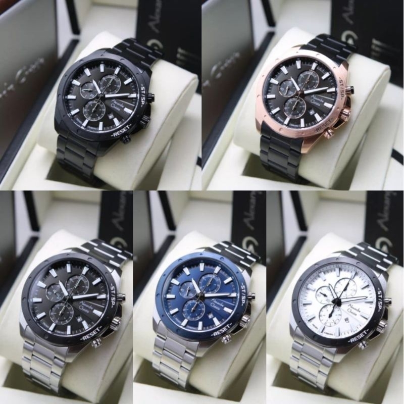 Jam Tangan Pria Alexandre Christie Ac 6669 Mc Original Garansi Resmi