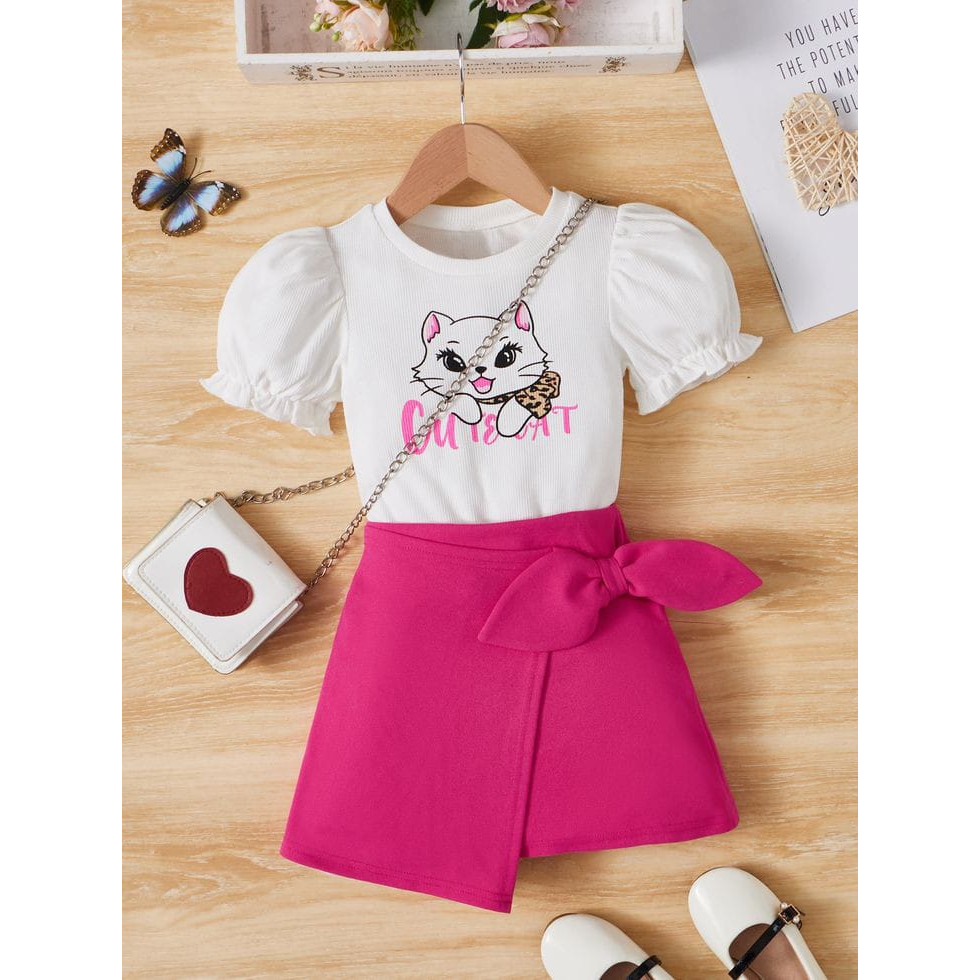 Baju anak perempuan 1-5 Tahun lucu setelan anak perempuan model rok