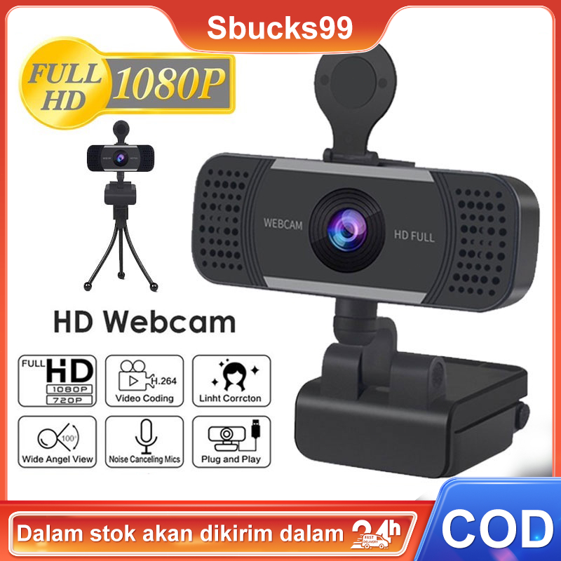 1080p 4K Webcam Laptop HD Untuk Komputer PC Laptop Konferensi Webcam Web cam