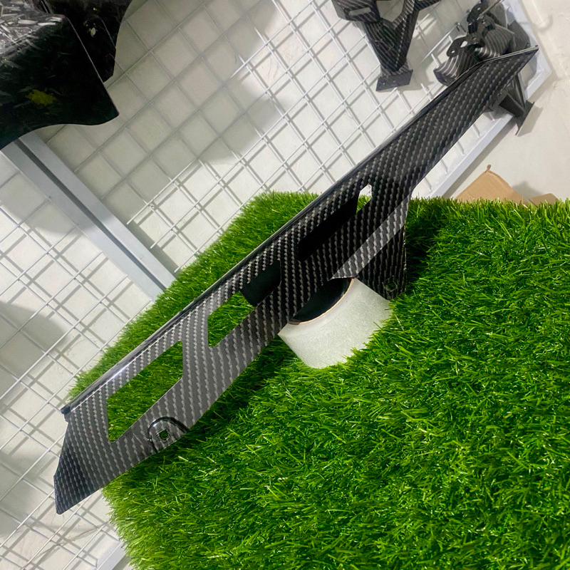 Tutup Rantai Ninja RR Old Carbon Katengkas Ninja RR New Cover Rantai Ninja RR Carbon