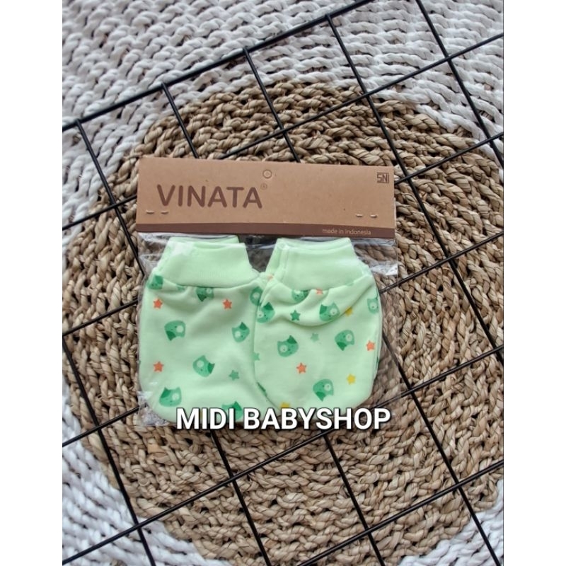 1 Set Sarung tangan dan kaki bayi motif lucu murah