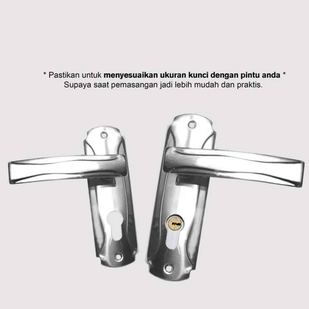 VPR Luxurious / Kunci Pintu Besar / Cylinder Pintu / Kunci 1 Set