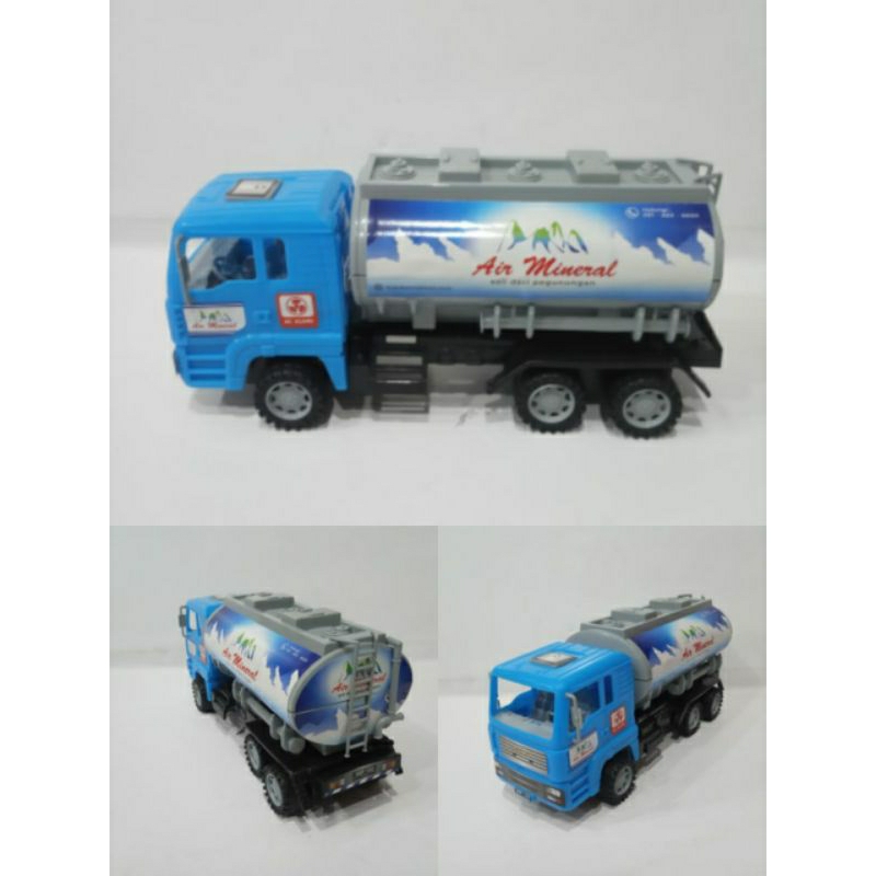 Mobil Tangki Air Mineral - Mainan Anak Truk Tangki