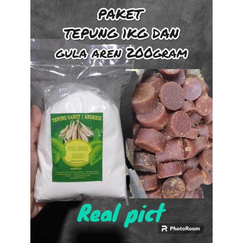 Tepung garut/ Tepung garut obat asam lambung/ Tepung garut asli/ Tepung Garut angkrik/ Tepung garut 