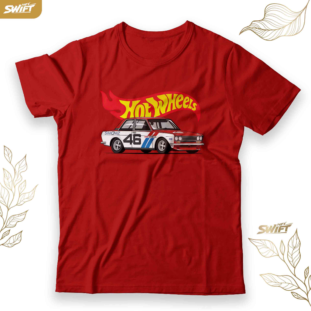 KAOS Hot Wheels Datsun 510 bre T-SHIRT BAJU DISTRO