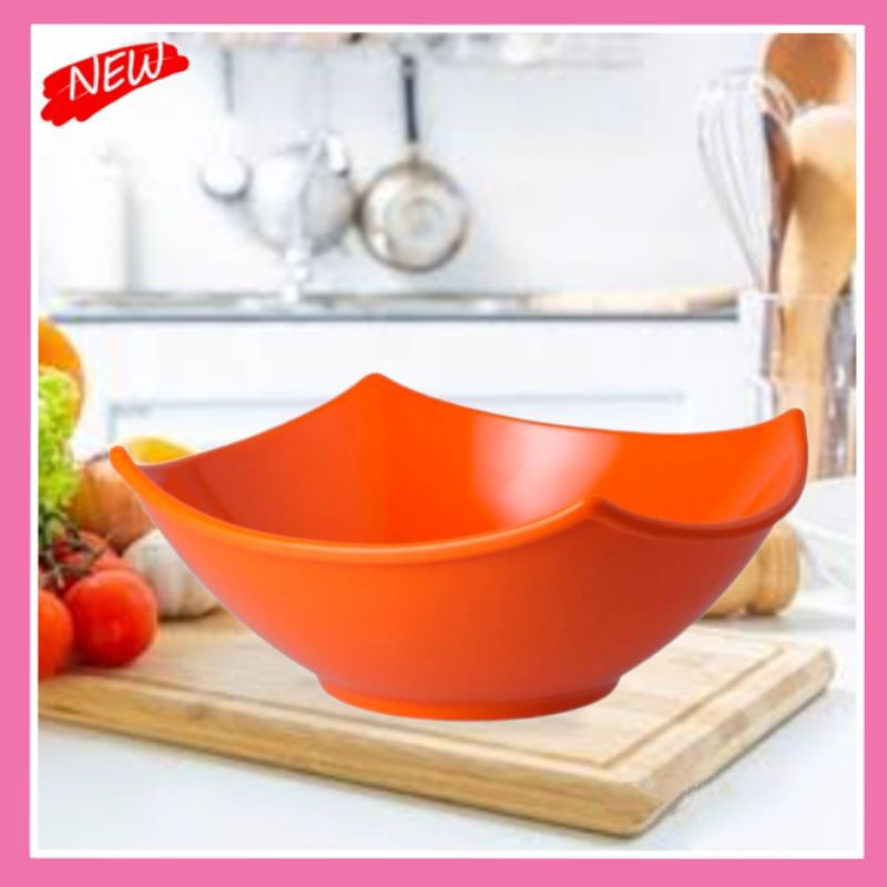 Mangkok Melamin Segi Empat 7inci Mangkok Saji/Mangkok Mie/Es Buah