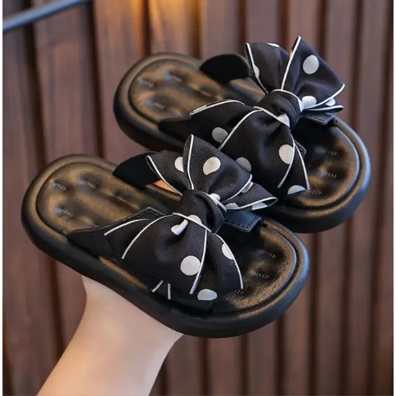 sandal selop anak perempuan motif vita sandal anak karet import kekinian