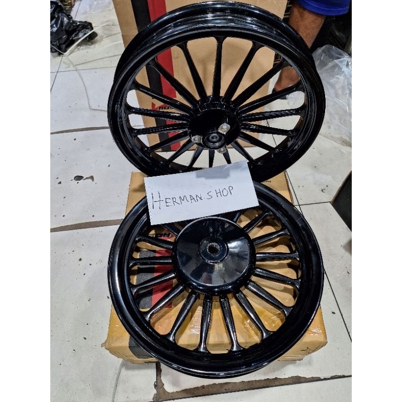 velg vrossi galaxy m3 xeon gt125 fino 125 / velg vrossi mio sporty / mio smile / mio j / fino  soul 