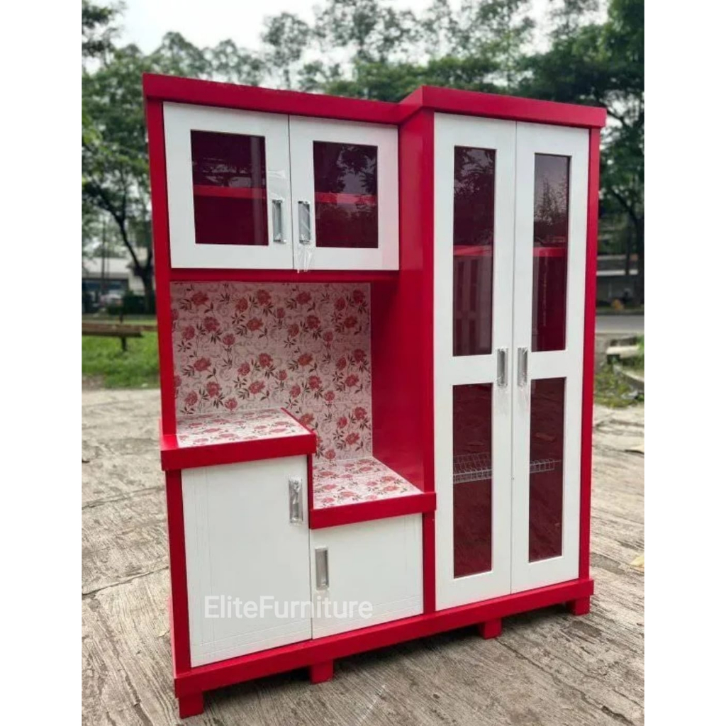 Rak Dapur 4Pintu Multriplek / Lemari dapur sayur 4Pintu JUMBO / Rak sayur 4Pintu Tebal